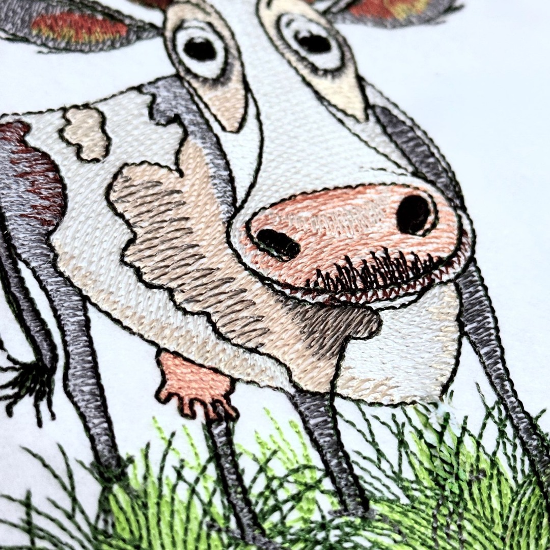 Tired Cow On Grass - Image 4