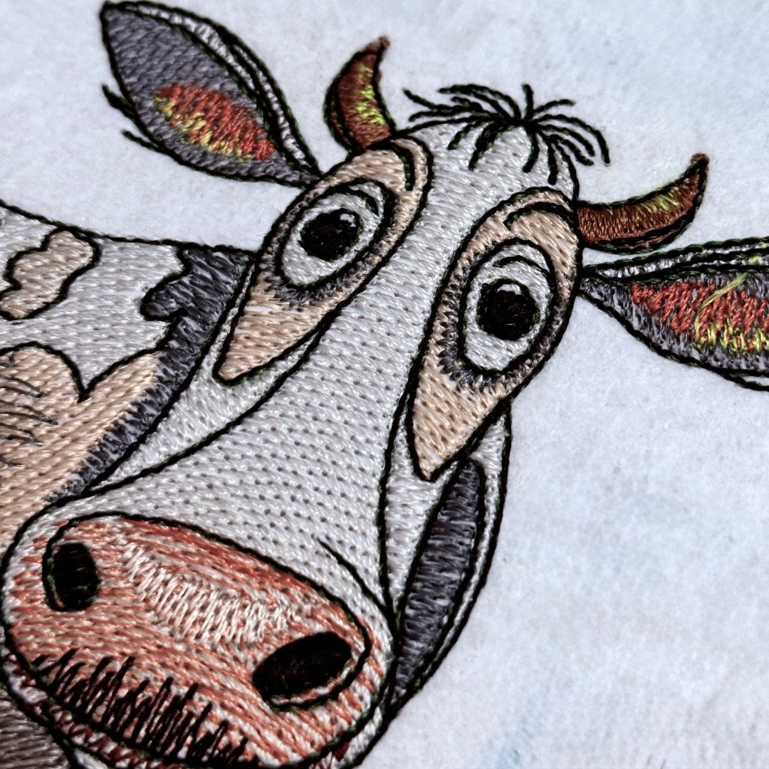 Tired Cow On Grass - Image 2